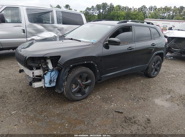 1C4PJMDX3LD580450 2020 JEEP CHEROKEE Black წინა მარცხენა ხედი სამი მეოთხედიდან