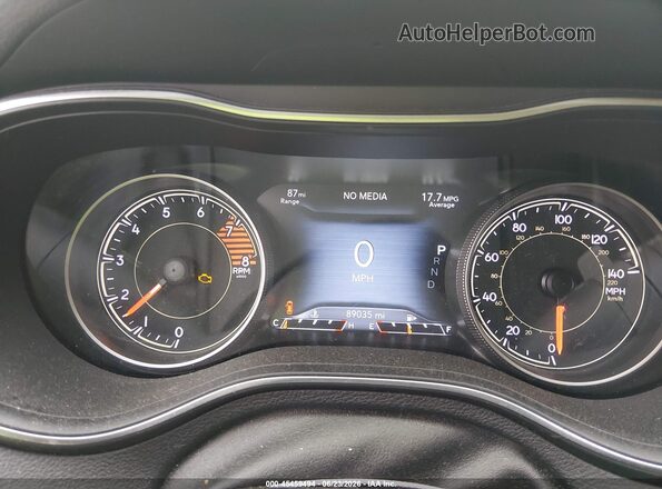 1C4PJMDX3LD580450 2020 JEEP CHEROKEE Black უკანა სავარძლების ხედი