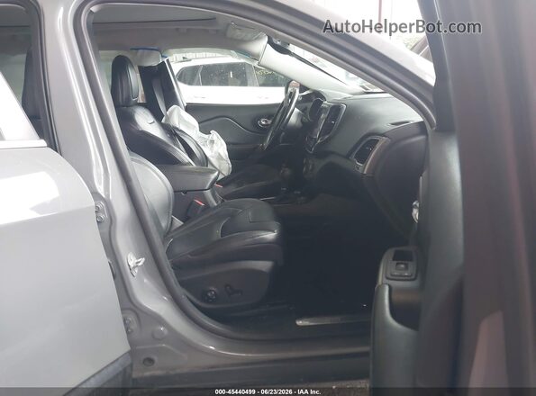 1C4PJMDX3MD138348 2021 JEEP CHEROKEE Gray Front interior view