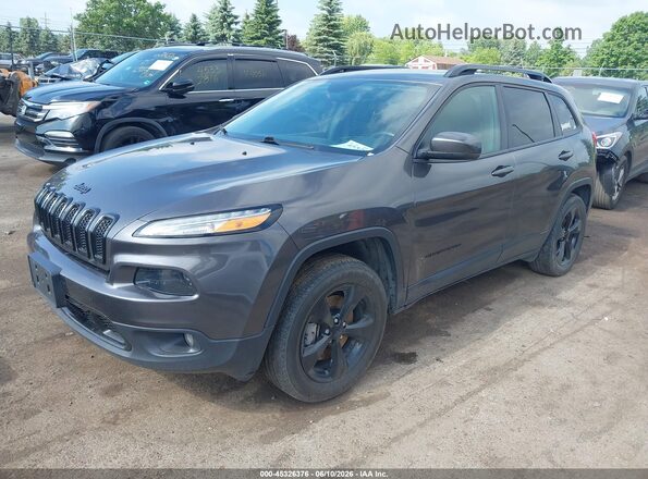 1C4PJMDX4JD541797 2018 JEEP CHEROKEE Gray Przód lewy