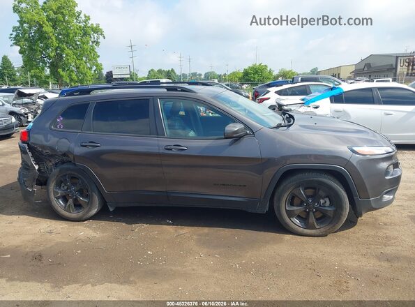 1C4PJMDX4JD541797 2018 JEEP CHEROKEE Gray Widok wnętrza z tyłu