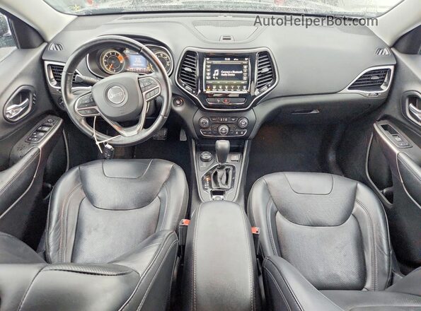 1C4PJMDX5KD329914 2019 JEEP CHEROKEE Черный Вид панели приборов