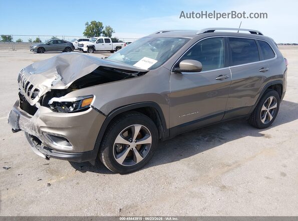 1C4PJMDX5LD558823 2020 JEEP CHEROKEE Gray Vista tres cuartos delantera izquierda