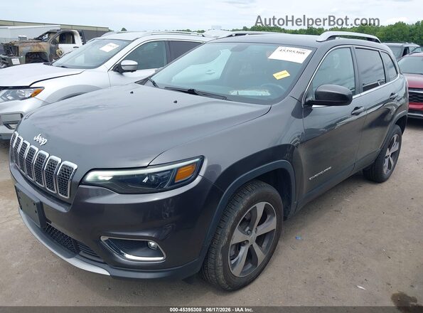 1C4PJMDX5LD559261 2020 JEEP CHEROKEE Gray წინა მარცხენა ხედი სამი მეოთხედიდან