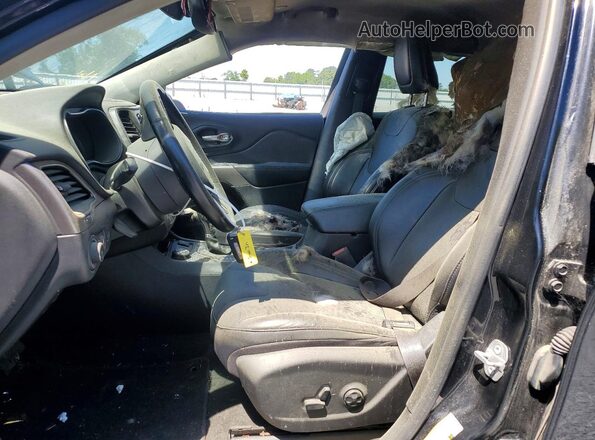 1C4PJMDX6LD632296 2020 JEEP CHEROKEE Черный Вид салона спереди