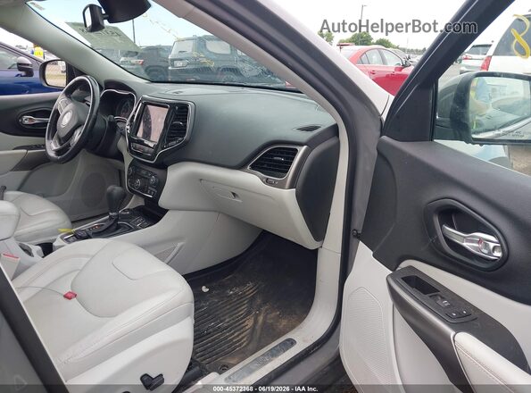 1C4PJMDX6MD165205 2021 JEEP CHEROKEE Gray Вид салону спереду
