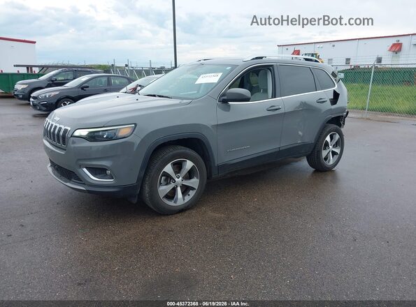 1C4PJMDX6MD165205 2021 JEEP CHEROKEE Gray Передня ліва чверть