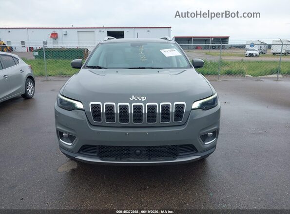 1C4PJMDX6MD165205 2021 JEEP CHEROKEE Gray Вид щитка приладів