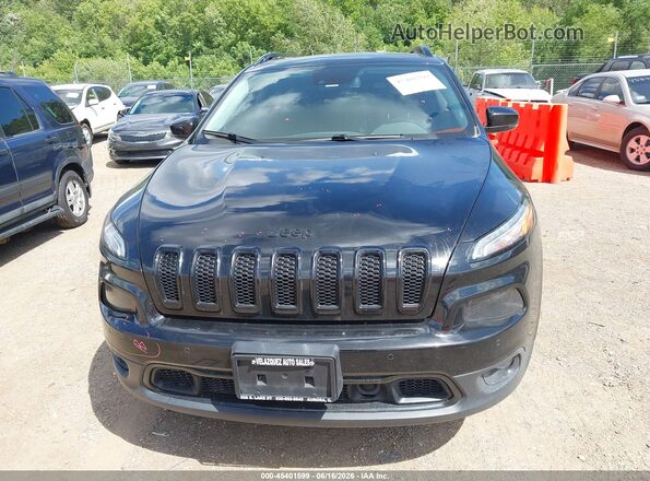 1C4PJMDX7JD532947 2018 JEEP CHEROKEE Black Առջևի վահանակի տեսք