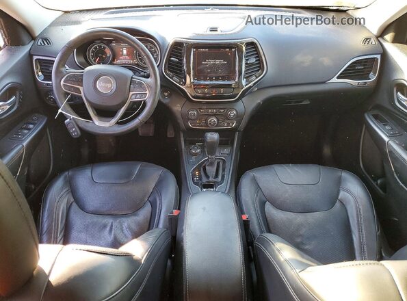 1C4PJMDX7KD135207 2019 JEEP CHEROKEE Black Widok deski rozdzielczej