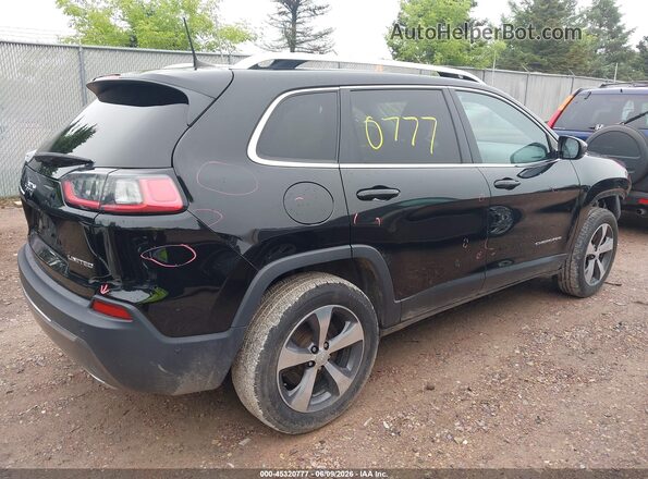 1C4PJMDX7KD329767 2019 JEEP CHEROKEE Black Задня права чверть