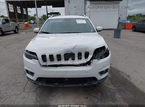 1C4PJMDX7KD346181 2019 JEEP CHEROKEE White Instrument cluster view