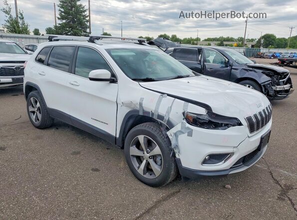 1C4PJMDX7LD614082 2020 JEEP CHEROKEE White Передня права чверть