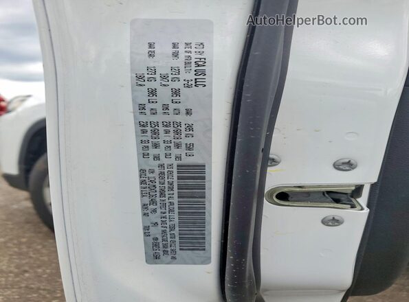 1C4PJMDX7LD614082 2020 JEEP CHEROKEE White Вид наклейки з VIN-кодом