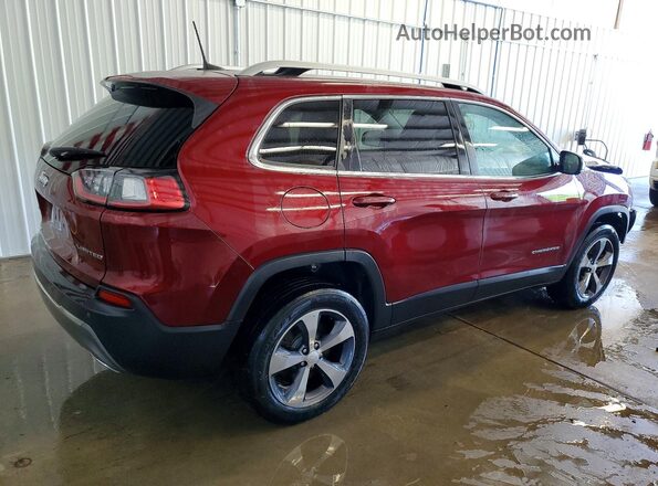 1C4PJMDX8KD135068 2019 JEEP CHEROKEE Red Tył prawy