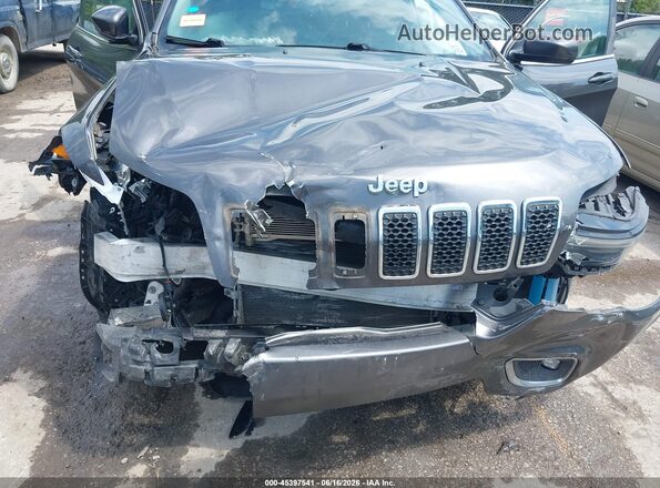 1C4PJMDX8KD135586 2019 JEEP CHEROKEE Gray Դիմացի տեսք