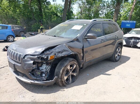 1C4PJMDX8KD235817 2019 JEEP CHEROKEE Gray Front view
