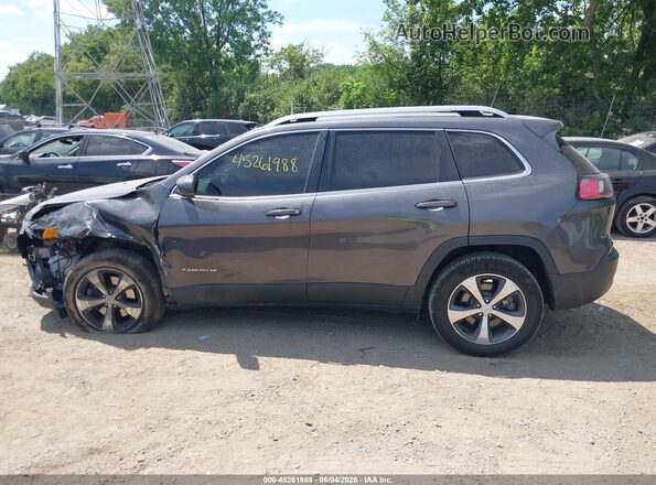 1C4PJMDX8KD235817 2019 JEEP CHEROKEE Gray 360 interior view