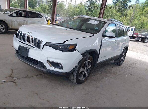 1C4PJMDX8KD321676 2019 JEEP CHEROKEE White Առջևի ձախ երեք քառորդ տեսարան