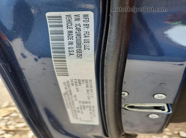 1C4PJMDX8MD138751 2021 JEEP CHEROKEE Blue 
