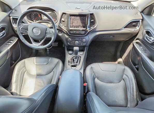 1C4PJMDX9KD133376 2019 JEEP CHEROKEE Black Առջևի վահանակի տեսք