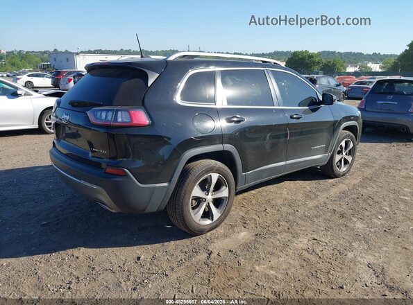 1C4PJMDX9KD437405 2019 JEEP CHEROKEE Черный Задняя правая четверть