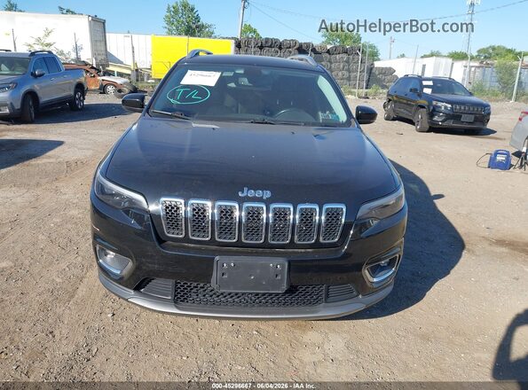 1C4PJMDX9KD437405 2019 JEEP CHEROKEE Черный Вид щитка приборов