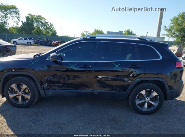 1C4PJMDX9KD437405 2019 JEEP CHEROKEE Черный Вид спереди