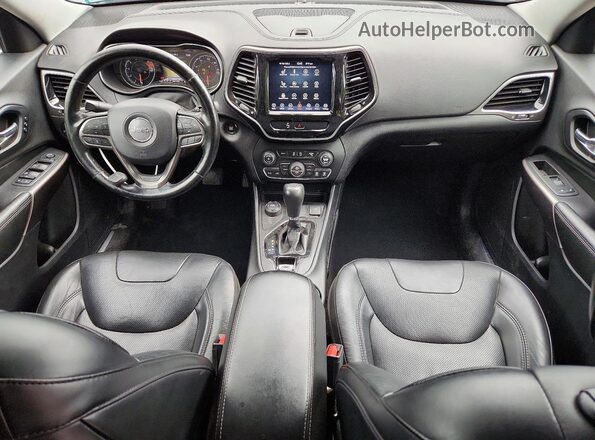 1C4PJMDX9KD491920 2019 JEEP CHEROKEE Black Вид панелі приладів