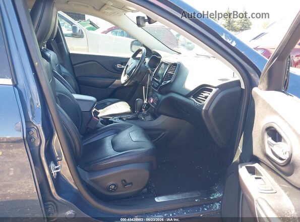 1C4PJMDX9LD607957 2020 JEEP CHEROKEE Blue წინა სალონის ხედი