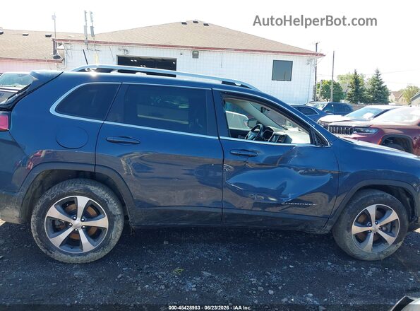 1C4PJMDX9LD607957 2020 JEEP CHEROKEE Blue უკანა სალონის ხედი