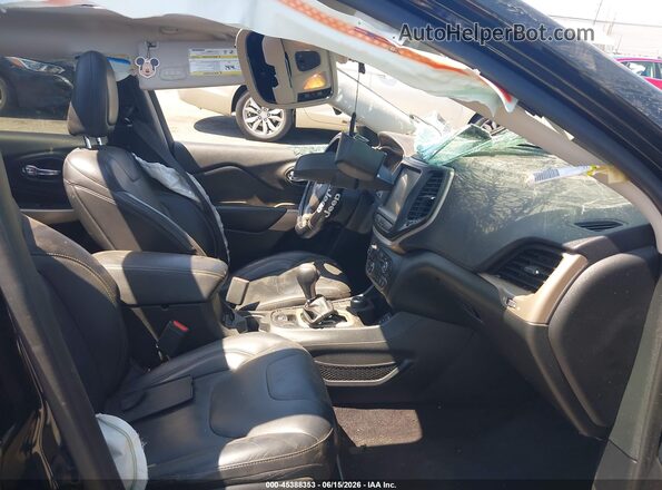 1C4PJMDXXJD540959 2018 JEEP CHEROKEE Black Սալոնի դիմացի տեսք