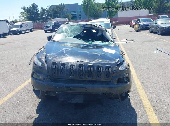 1C4PJMDXXJD540959 2018 JEEP CHEROKEE Black Սարքավորումների վահանակի տեսք