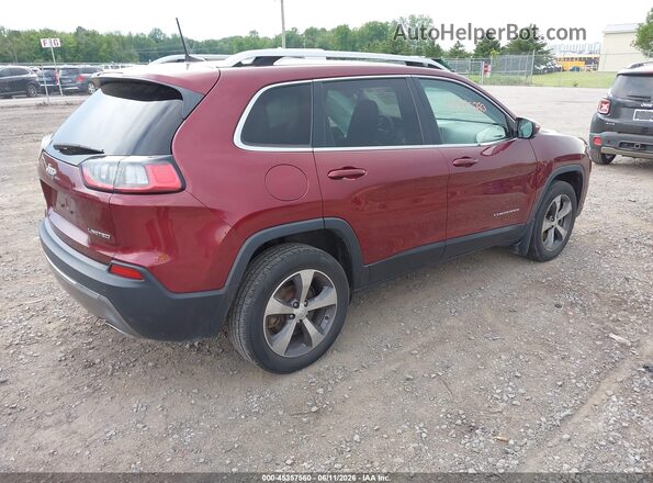 1C4PJMDXXKD413937 2019 JEEP CHEROKEE Red Հետևի աջ
