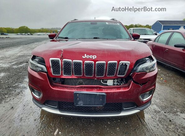 1C4PJMDXXKD460529 2019 JEEP CHEROKEE Red 