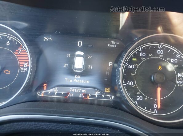 1C4PJMDXXLD594491 2020 JEEP CHEROKEE White Widok tylnych siedzeń