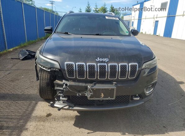 1C4PJMDXXMD159651 2021 JEEP CHEROKEE Black Widok z przodu