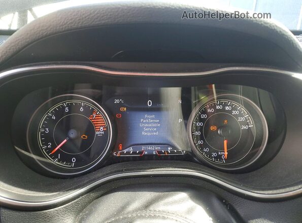 1C4PJMDXXMD159651 2021 JEEP CHEROKEE Black Widok zestawu wskaźników