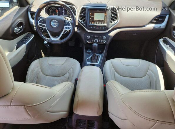 1C4PJMJS6HW631170 2017 JEEP CHEROKEE White Widok deski rozdzielczej