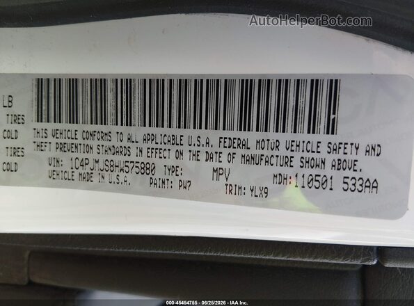 1C4PJMJS8HW575880 2017 JEEP CHEROKEE White Engine compartment view