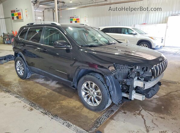 1C4PJMLB0KD194587 2019 JEEP CHEROKEE Black 