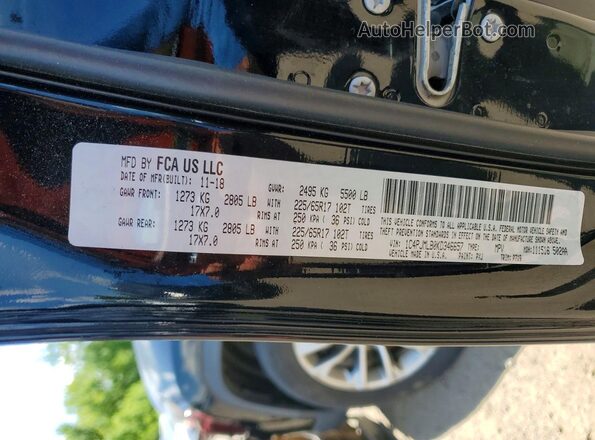 1C4PJMLB0KD346657 2019 JEEP CHEROKEE Black 