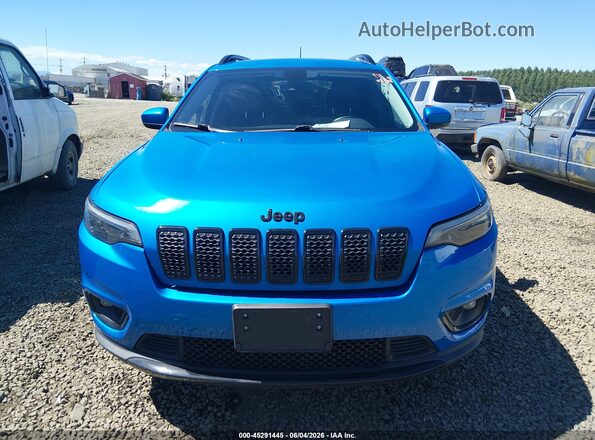 1C4PJMLB0LD583165 2020 JEEP CHEROKEE Blue Widok wnętrza z tyłu