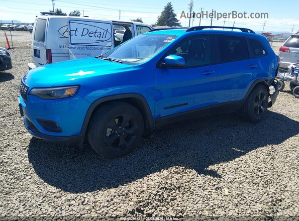 1C4PJMLB0LD583165 2020 JEEP CHEROKEE Blue Przód lewy