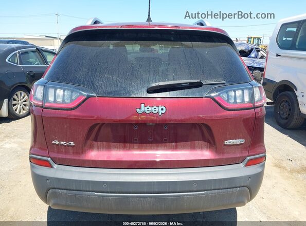 1C4PJMLB0LD623289 2020 JEEP CHEROKEE Red 