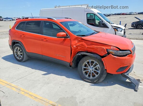1C4PJMLB0MD114627 2021 JEEP CHEROKEE Оранжевый 