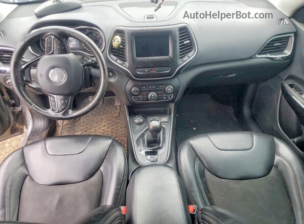 1C4PJMLB1KD292222 2019 JEEP CHEROKEE Silver 