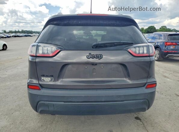 1C4PJMLB1KD378677 2019 JEEP CHEROKEE Gray Rear view