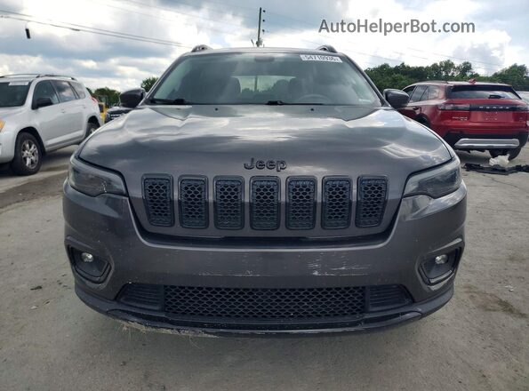 1C4PJMLB1KD378677 2019 JEEP CHEROKEE Gray Front view