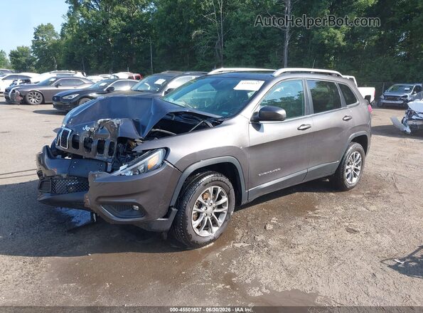 1C4PJMLB1KD453149 2019 JEEP CHEROKEE Gray Front left